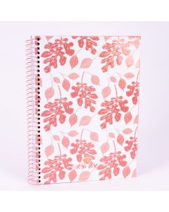 Cuaderno  rosa rose 160h resorte Surtido por estilo