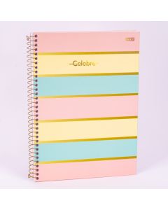 Cuaderno  celebre 80h resorte Surtido por estilo