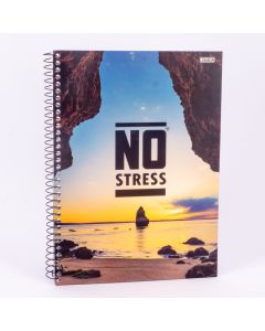 Cuaderno  no stress 80h resorte Surtido por estilo