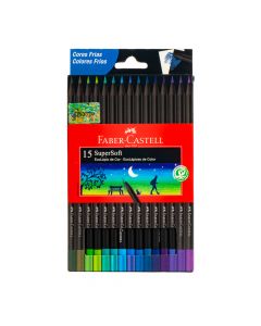 Lapices color supersoft colores fríos 15und