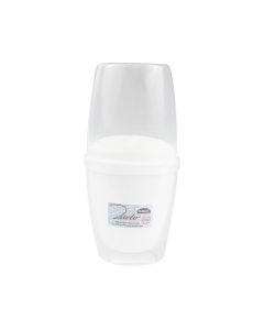 PORTA CEPILLO PLASTICO DUETO 340ML