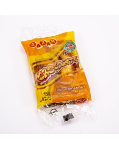 Turrón jazam crocante maní 16g