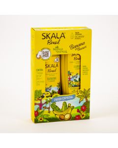 Set capilar Skala Brasil banana reparación y brillo