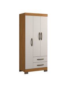 Ropero 3 puertas y 2 gavetas trend of white