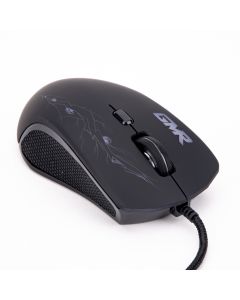 Mouse gamer con luz led dpi 3200 negro