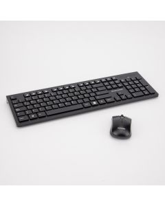 Teclado y mouse inalámbrico 2.4ghz 8m negro