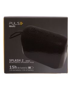 Parlante con bluetooth batería 10w negro