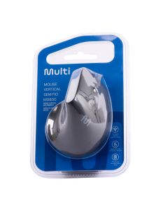 Mouse plástico vertical inalámbrico clic silencioso 