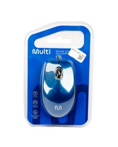 Mouse con cable bicolor clic silencioso 