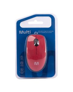Mouse con cable clic silencioso 