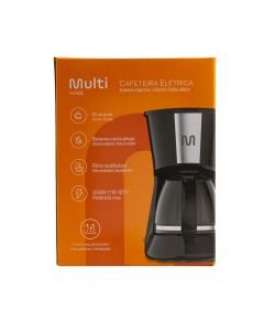 Coffee maker eléctrico 6tazas 550w 110-127v negro