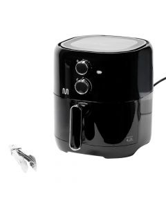 Freidora de aire 42L negra