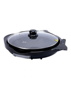 Sartén eléctrico antiadherente 1200w negro
