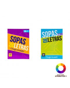 Libro sopa de letras 80 páginas