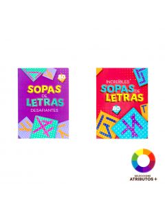 Libro sopa de letras surtido