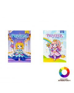Libro para colorear princesas