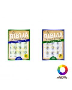Libro sopa letras bíblico