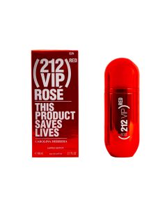 Perfume Carolina Herrera 212 VIP rose red edición limitada 80ml
