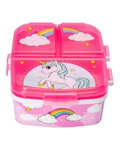 Recipiente unicornio con divisiones