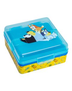 Recipiente cuadrado diseño Bluey