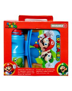 Recipiente plástico Super Mario