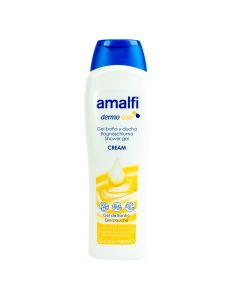 Gel baño corporal cream 750ml blanco azul