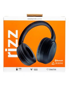 Audífono negro cómodo moderno