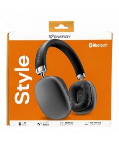 Audífono Bluetooth negro cómodo