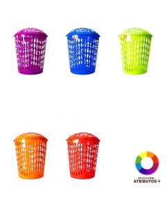 Canasta para ropa con tapa Surtido