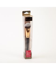 Brocha maquillaje profesional multifaccional para mejillas negro