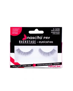 Pestana nascita lisa con adhesivo reusable 2und negro