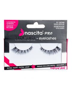 Pestañas con adhesivo reusable