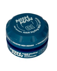 Cera cabello gum azul 
