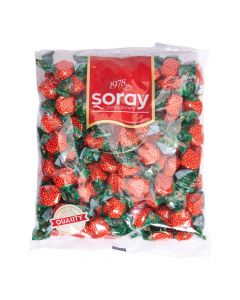 Confite caramelo duro fresa