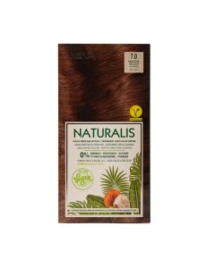 Tinte para cabello naturalis vegan 7.0 intense blonde