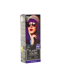 Tinte para cabello flashy colors vegan violet purple 100ml