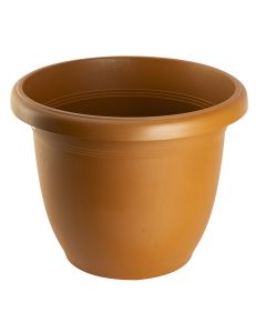 Macetero plástico redondo liso #11 45l 53x41cm terracota