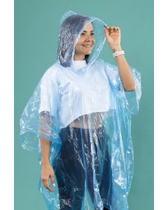 Poncho impermeable liso 50x80pulg surtido