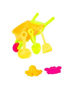 Carretillo para playa con accesorios 6pzas surtido