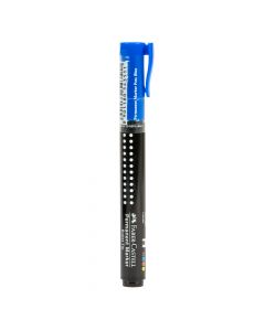 Marcador permanente azul unidad