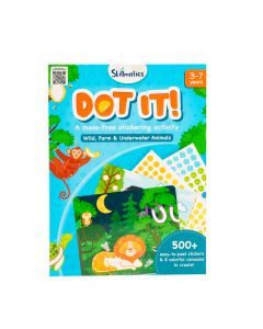 Juego dot it wild-farm & underwater animal con accesorios 3-7a
