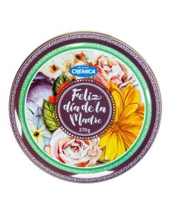 Galleta flores moradas especial