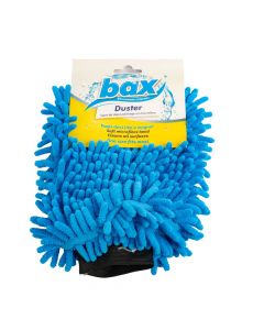 Guante tela microfibra azul