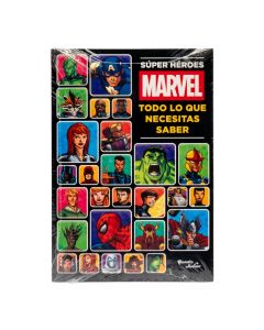 Libro de superhéroes Marvel