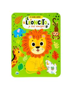 Libro para colorear leoncito