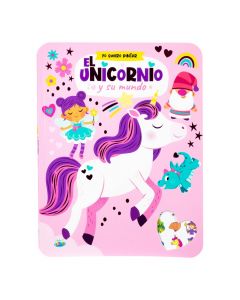 Libro para colorear unicornio