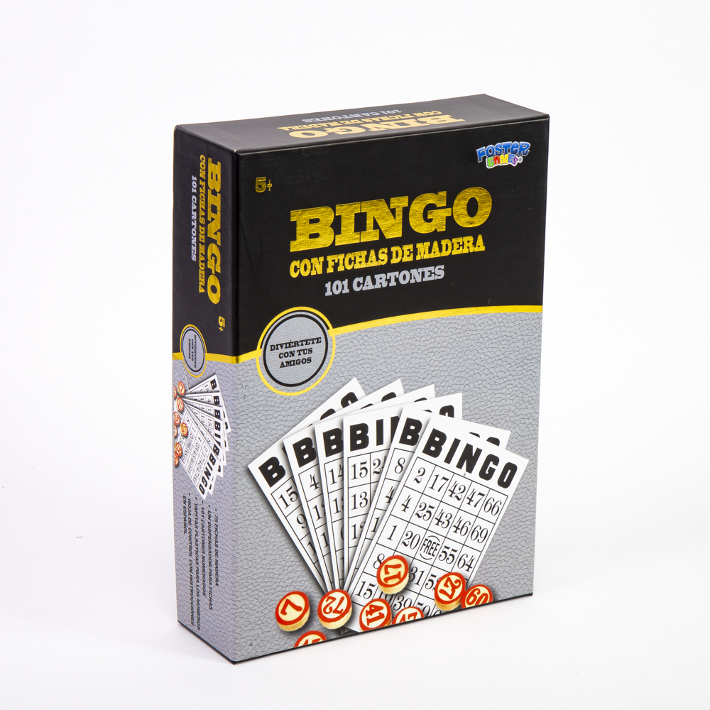 Bingo Deluxe Bingo De Madera Bingo Lotto Cayro Bingo Deluxe