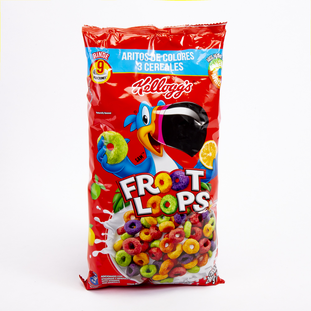 Cereal Kellogg´s froot loops bolsa 290g