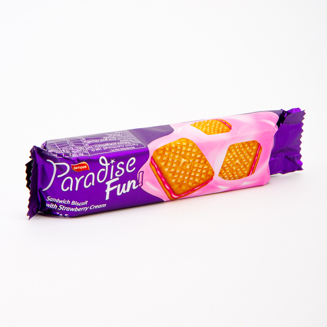Galleta Paradise Fun fresa 70g