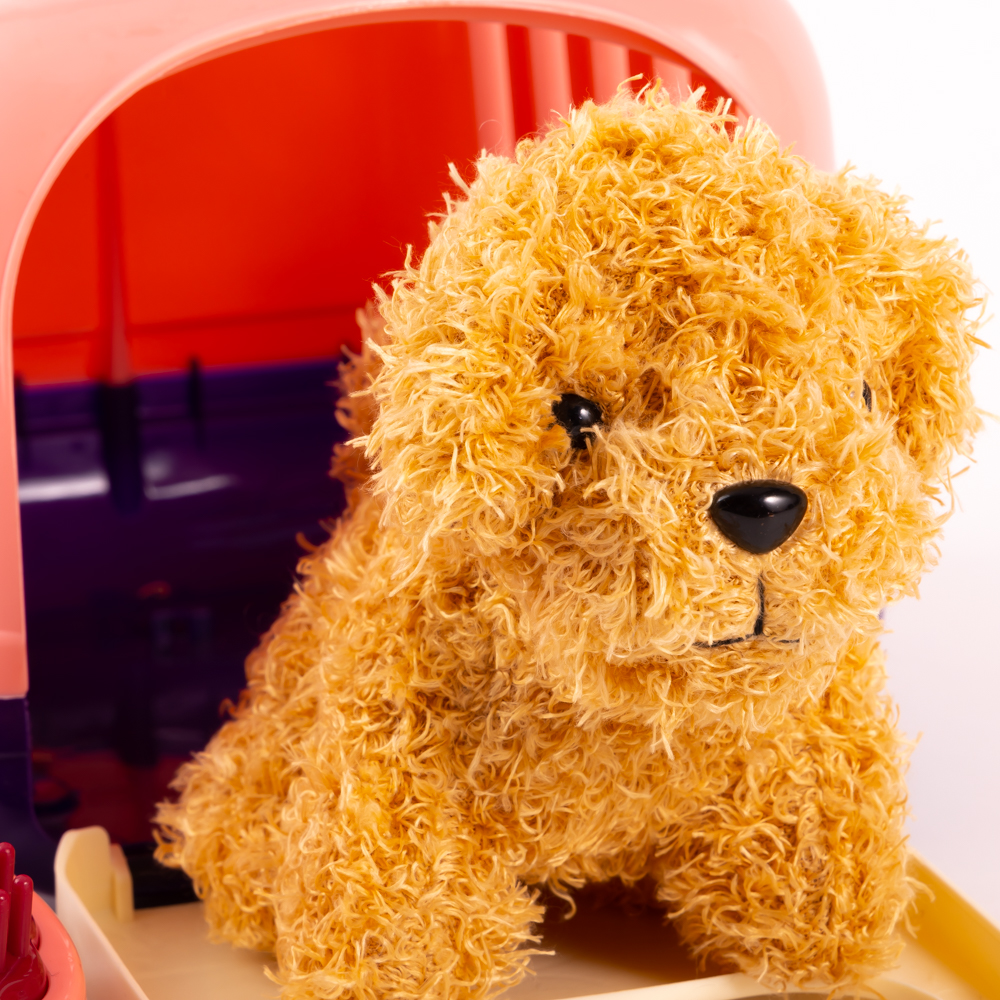 Perro peluche accesorios 6pzas